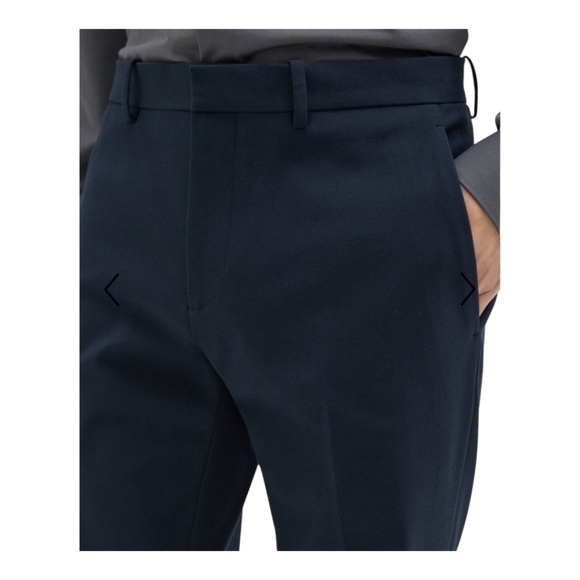 Theory Zaine Pant Baltic Stretch Cotton Twill Slim Straight Pants Trouse… - Picture 5 of 13